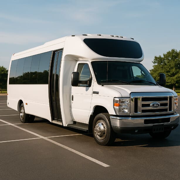 Irvine Shuttle Bus Rentals 20 Passenger Shuttle Bus