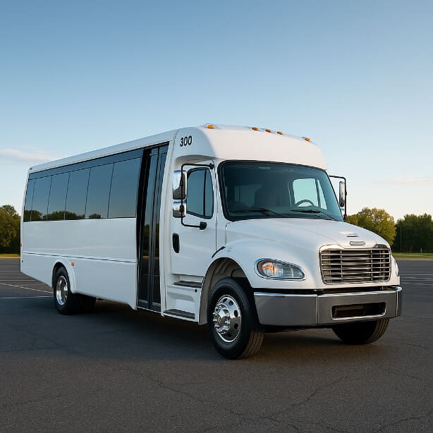 Irvine Shuttle Bus Rentals 25 Passenger Shuttle Bus