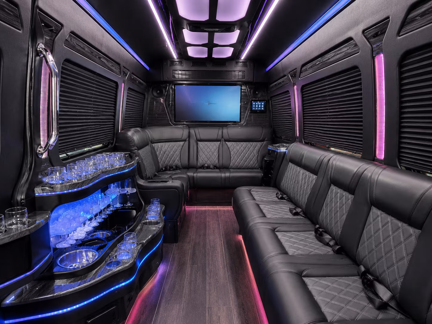 bus rental options for irvine trips