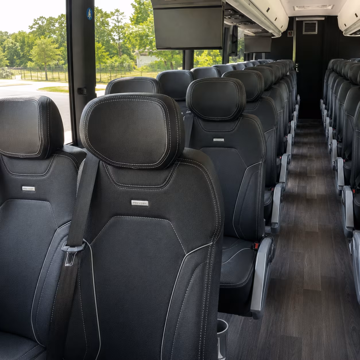 irvine bus rental service area