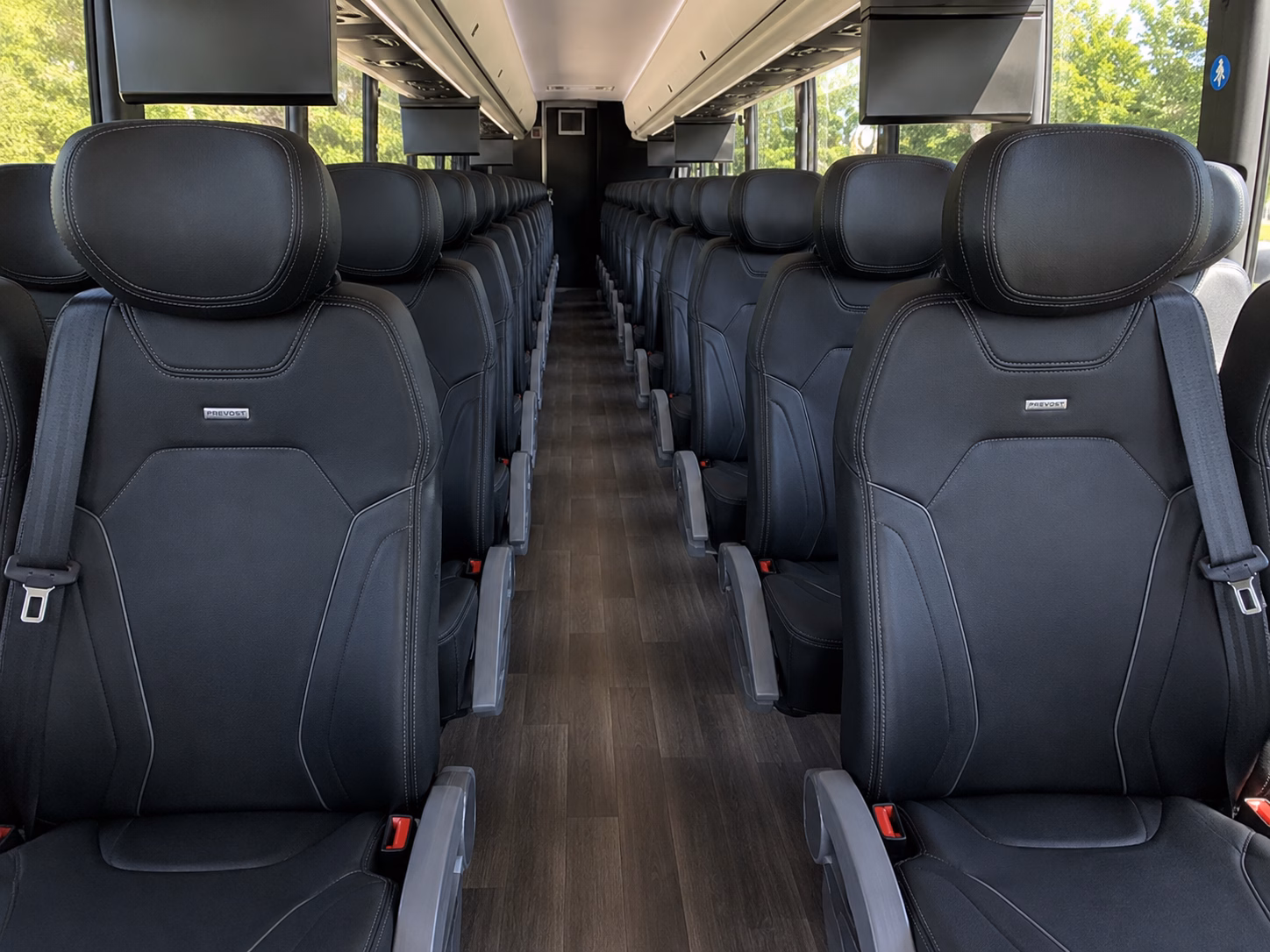the bus type and amenities
